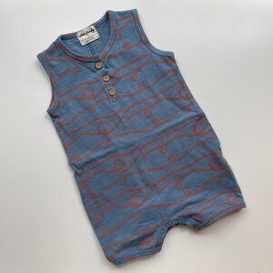 Wilson & Frenchy Nautical Organic Henley Growsuit